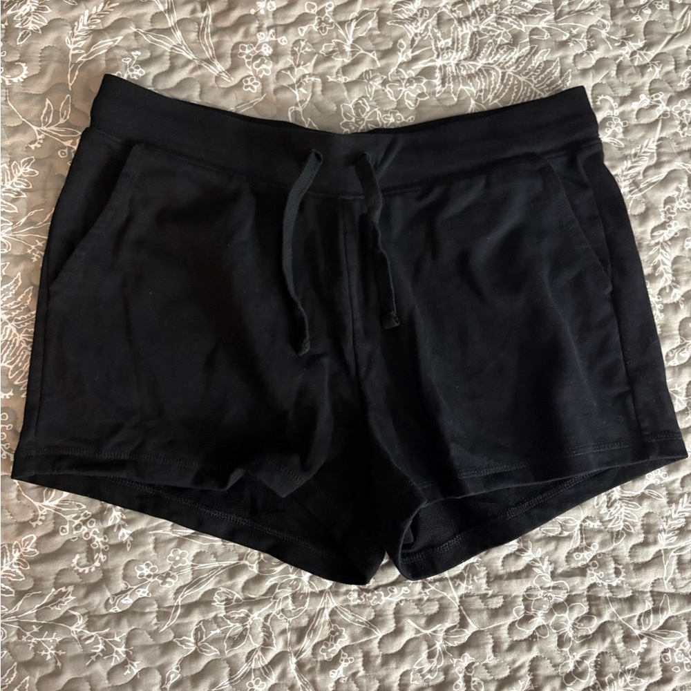 Old Navy Black Athletic Drawstring Shorts